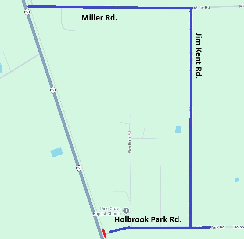 Holbrook detour